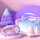 Óculos de Natação Antiembaçantes para Adultos, Antiembaçantes, Sem Vazamentos, Visão Ampla e Clara, para Meninos e Meninas, Acessórios para Piscina e Praia.