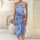 Maiô feminino sexy com saída de praia, tendência em moda praia.