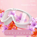 Óculos de natação HD antiembaçantes com protetores auriculares, à prova de vazamentos, ajustáveis, de silicone de alta qualidade, para adultos, homens e mulheres.