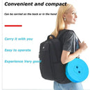 Cadeira dobrável telescópica portátil de plástico, banquinho leve e ajustável para pesca, praia e camping, assento dobrável compacto para uso externo.