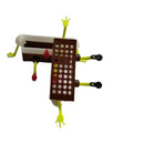 1 escorredor de esponja de desenho animado - Organizador de plástico para pendurar no chuveiro, para banheiro, cozinha e acessórios de bar de café.