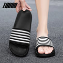 Sandálias masculinas de espuma EVA, confortáveis e antiderrapantes, com função de massagem, ideais para praia, piscina, casa, ambientes internos e externos e chuveiro.