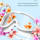 Óculos de Natação Antiembaçantes para Adultos, Antiembaçantes, Sem Vazamentos, Visão Ampla e Clara, para Meninos e Meninas, Acessórios para Piscina e Praia.