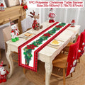 Caminho de mesa natalino, decoração de mesa de Natal para casa, toalha de mesa de Natal 2024, enfeite de Natal, presente de Ano Novo 2025
