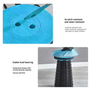 Cadeira dobrável telescópica portátil de plástico, banquinho leve e ajustável para pesca, praia e camping, assento dobrável compacto para uso externo.