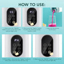 Liquidificador Elétrico Portátil com 6 Lâminas e Capacidade para 2 Copos, Ideal para Viagens, Recarregável via USB, Perfeito para Sucos de Frutas Frescas e Smoothies.