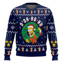Homer Bush Meme Os Simpsons Suéter de Natal 2025 Nova Moda Moletom Masculino Pulôver Primavera Outono Moletom Feminino Masculino