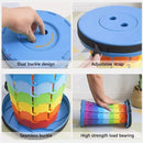 Cadeira dobrável telescópica portátil de plástico, banquinho leve e ajustável para pesca, praia e camping, assento dobrável compacto para uso externo.