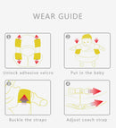 Boia de piscina infantil não inflável, anel flutuante perfeito para bebês e crianças de 6 a 36 meses.