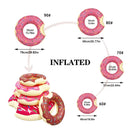 Boia inflável para piscina, boia de praia, brinquedo para festas aquáticas e diversão no verão (1 unidade).