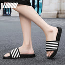 Sandálias masculinas de espuma EVA, confortáveis e antiderrapantes, com função de massagem, ideais para praia, piscina, casa, ambientes internos e externos e chuveiro.