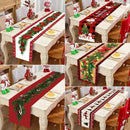 Caminho de mesa natalino, decoração de mesa de Natal para casa, toalha de mesa de Natal 2024, enfeite de Natal, presente de Ano Novo 2025