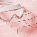 Óculos de natação HD antiembaçantes com protetores auriculares, à prova de vazamentos, ajustáveis, de silicone de alta qualidade, para adultos, homens e mulheres.