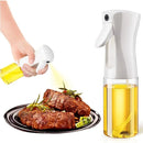 Frasco spray de óleo de 200ml, 300ml e 500ml para cozinha, dispensador de azeite, ideal para camping, churrasco, confeitaria, vinagre e molho de soja.