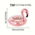 Boias infláveis de flamingo para adultos, brinquedos de praia de verão, boia para crianças, boias de piscina, tubos para flutuar