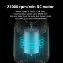 Liquidificador Elétrico Portátil com 6 Lâminas e Capacidade para 2 Copos, Ideal para Viagens, Recarregável via USB, Perfeito para Sucos de Frutas Frescas e Smoothies.