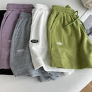 Calça feminina confortável, folgada, com cordão, cintura ajustada, modelagem slim, estilo casual, versátil para usar em casa ou praticar esportes, modelo 2025.