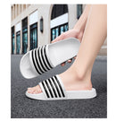 Sandálias masculinas de espuma EVA, confortáveis e antiderrapantes, com função de massagem, ideais para praia, piscina, casa, ambientes internos e externos e chuveiro.