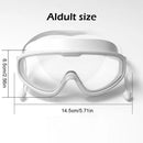 Óculos de Natação Antiembaçantes para Adultos, Antiembaçantes, Sem Vazamentos, Visão Ampla e Clara, para Meninos e Meninas, Acessórios para Piscina e Praia.