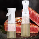 Frasco spray de óleo de 200ml, 300ml e 500ml para cozinha, dispensador de azeite, ideal para camping, churrasco, confeitaria, vinagre e molho de soja.