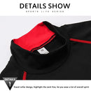 Rash Guard camiseta de natação masculina para praia com proteção UV, estilo maiô, ideal para surfe e mergulho. Manga longa.