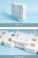 Compre o Relógio de Parede Digital 3D LED com Alarme, Hora/Data/Temperatura para Casa/Cozinha/Escritório, Decoração e Jardim.