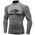 Rash Guard camiseta de natação masculina para praia com proteção UV, estilo maiô, ideal para surfe e mergulho. Manga longa.