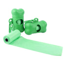 Dispensador de Sacos em Formato de Osso (1 unidade) para Sacos Descartáveis de Lixo para Cães e Gatos, Porta-Sacos Plásticos para Descarte de Fezes.