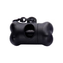 Dispensador de Sacos em Formato de Osso (1 unidade) para Sacos Descartáveis de Lixo para Cães e Gatos, Porta-Sacos Plásticos para Descarte de Fezes.